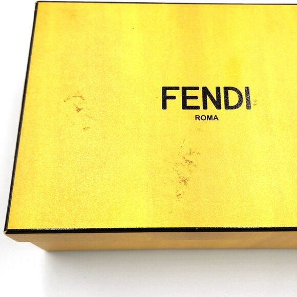 FENDI Black Leather Zucca Shoulder Bag - Picture 11 of 11